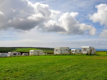 View across the site