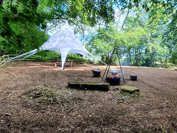 The 12m shelter is sure to keep you dry even on the wettest day.