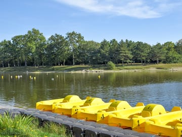 Lake by the site