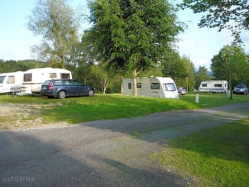 Spacious pitches