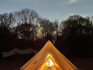 Campfire evening