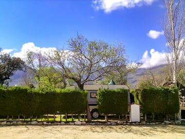 Touring and motorhome pitches
