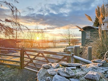 Frosty sunrise