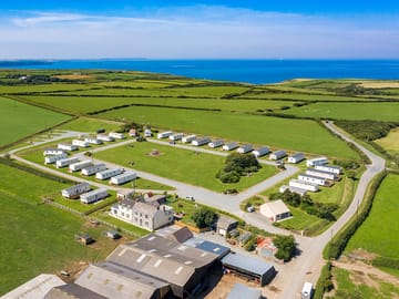 Aerial view of the site