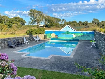 Seasonal heated outdoor pool