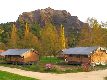 Great views from the safari tents