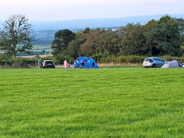 Summer sun with the pennines as a beautiful backdrop