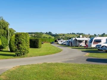 Well-kept touring park