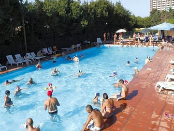 Outdoor swimming pool