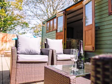 Outdoor seating area