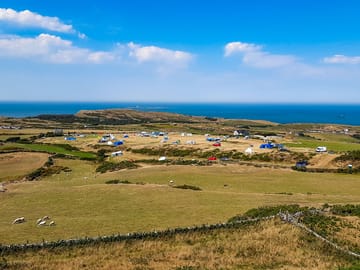 View of the campsite