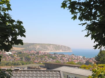 The view of swanage bay