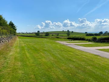 View across the site