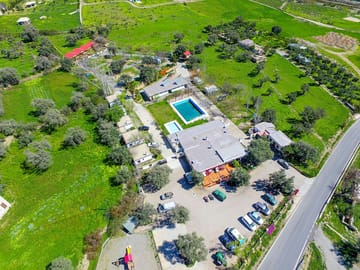 Aerial view of site