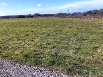 Spacious grassy pitches