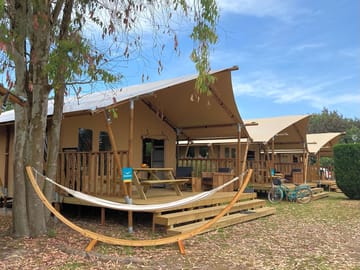 Wood lodge exterior