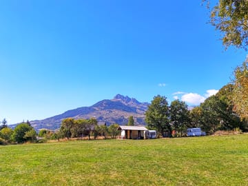 Chabrières view from the pitches