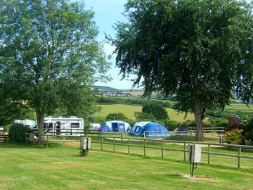 Fabulous views from the camping fields