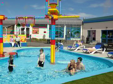 Heated outdoor pool