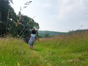 Visitors are welcome to explore the farm