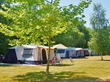 Large pitches field