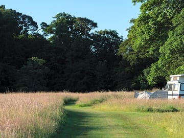 Grass touring pitches