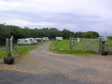 Entrance to site