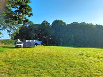 Pitched up
