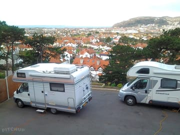 View over the town