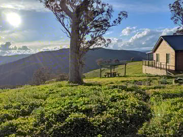 View over the valley