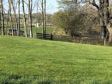 Spacious pitches
