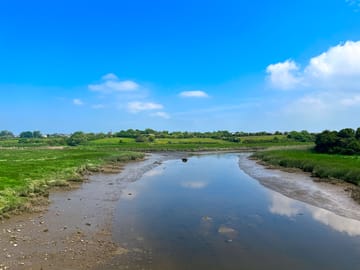 Peaceful countryside all around