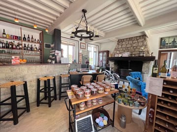 Bar with local produce