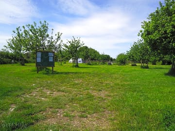 View of the pitches from the entrance