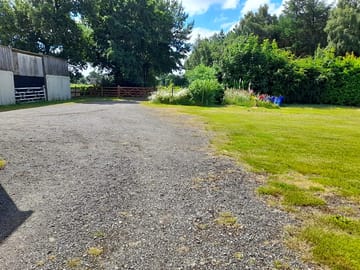 Entrance to the camping field