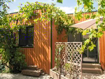 Terrace outside the accommodation