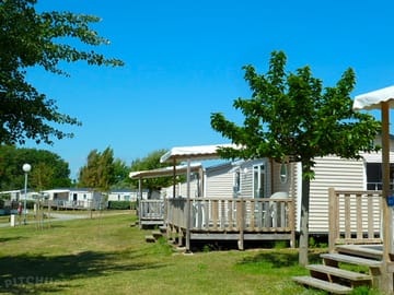 Exterior of the holiday homes