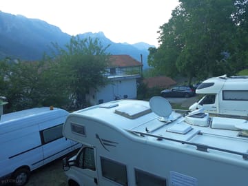 Motorhome pitches