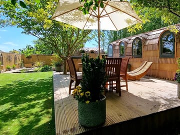 Decked area
