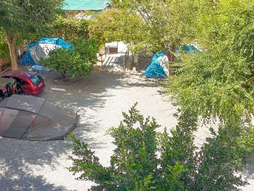 Aerial view of the site