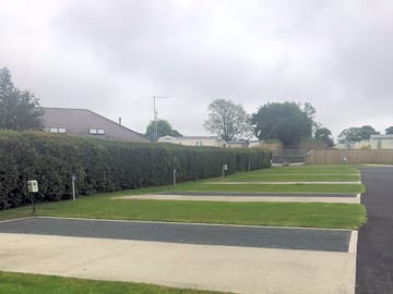 Smart hardstanding pitches