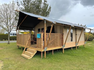Authentic safari tent