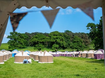 Shower tent view