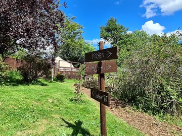 Campsite's cross roads
