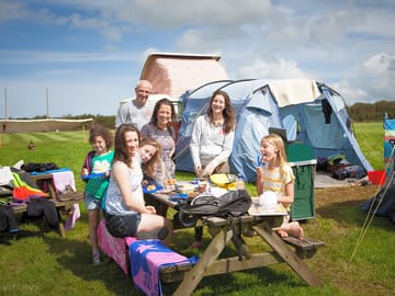 Family camp out