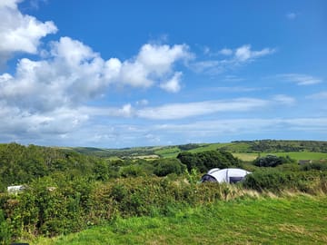 View from campsite