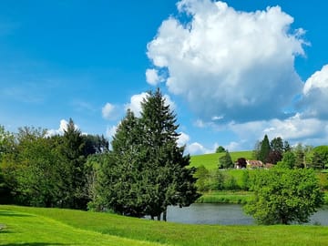 Lac des moines near the site