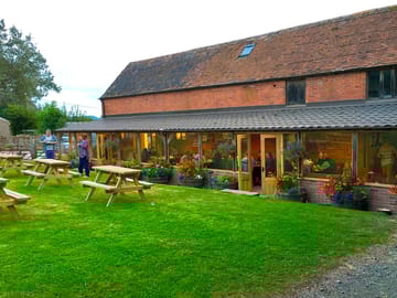 Restaurant and outdoor tables