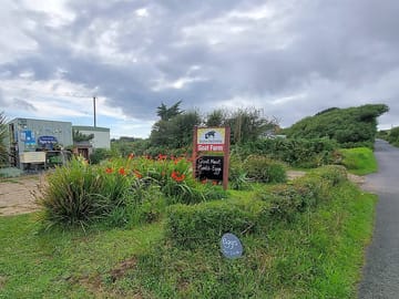 Entrance to the site