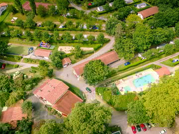 Aerial view of the site